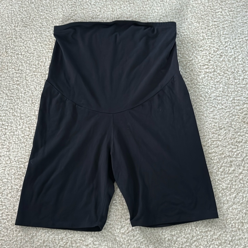 Maternity biker shorts-L